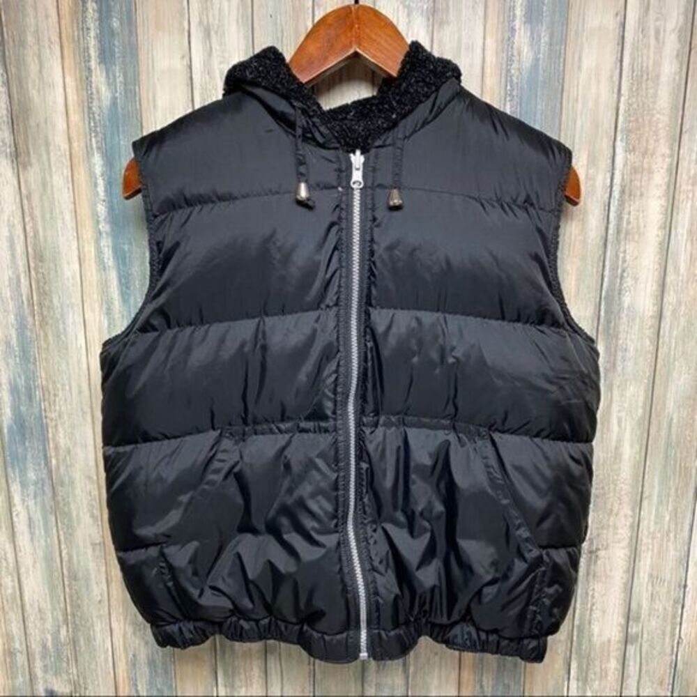 Fitz-Wright Men’s Down Vest sz M Sherpa Fleece​​​